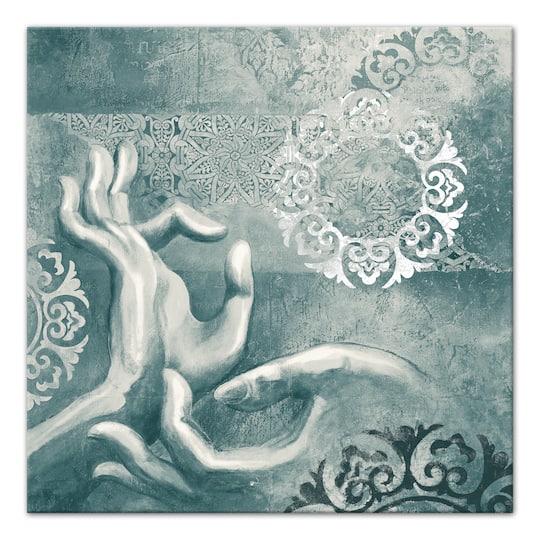 Buddha Hands Canvas Wall Art